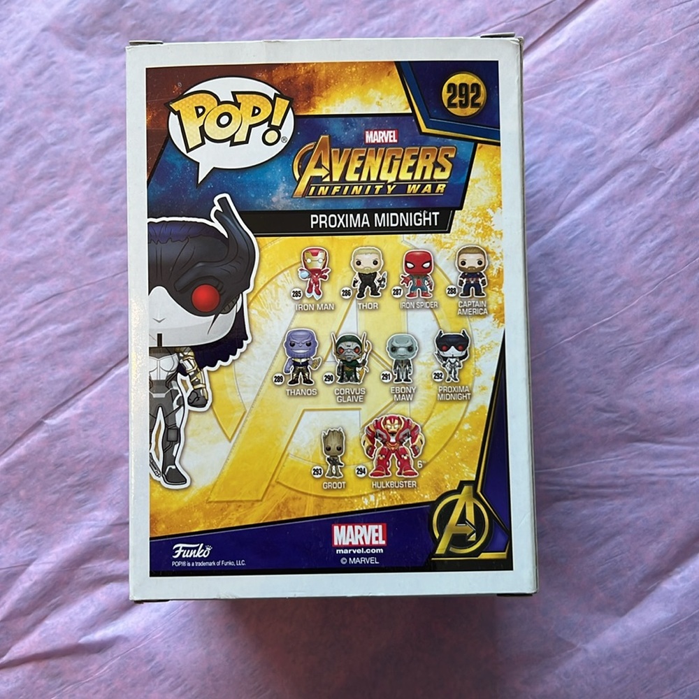 Funko pop! Avengers proxima midnight 292 - Picture 4 of 4